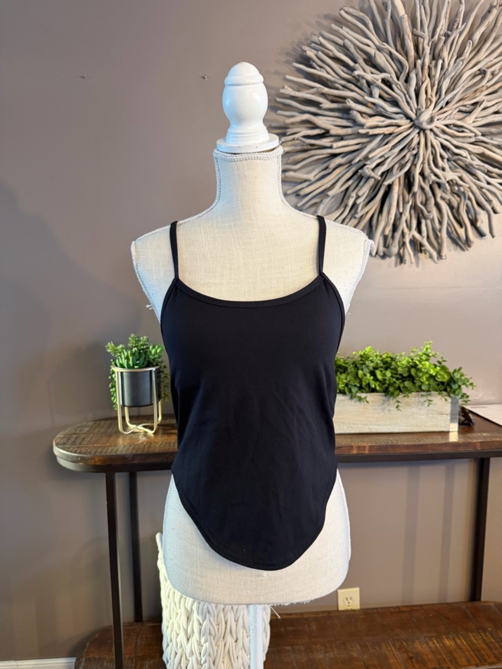 Free People Movement black tank top